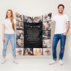 14-Photo In Loving Memory Name & Custom Quote