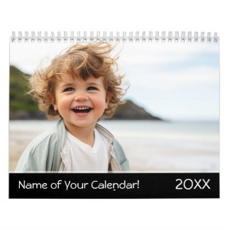 14 Photo with Full Coverage - Personalised Calendar