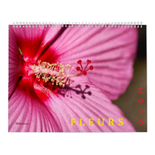 14 photos of flowers calendar