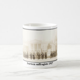 14 Suffragists, 1917 Coffee Mug