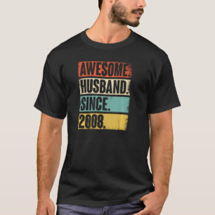 14 Wedding Aniversary For Him Epic Husband Since T-Shirt