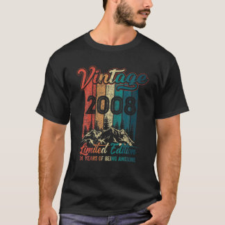 14 Year Of Being Awesome 14 Birthday Gifts Vintage T-Shirt