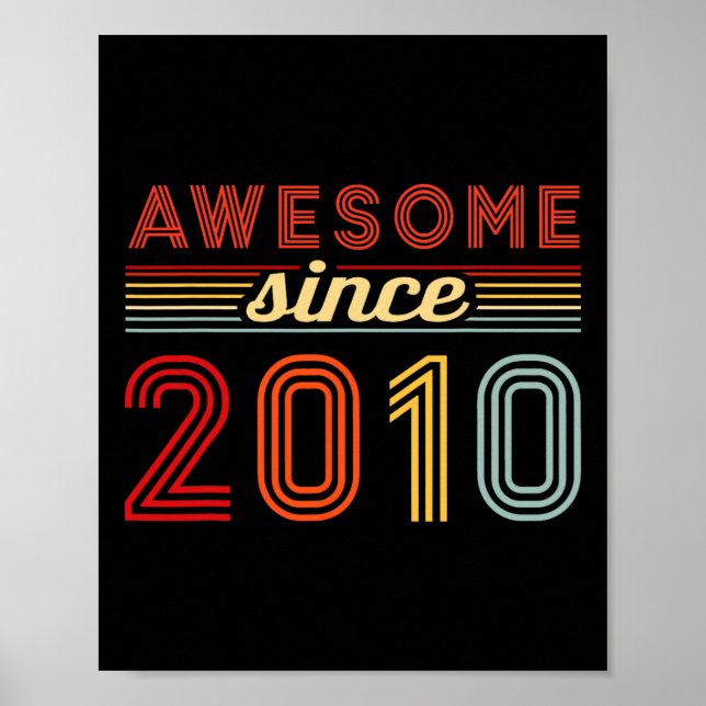 14 Year Old Boy Girl Birthday 14th Bday Funny 14yr Poster (Front)