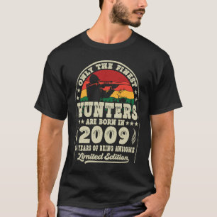14 Year Old Deer Hunting Hunters Vintage 2009 14th T-Shirt