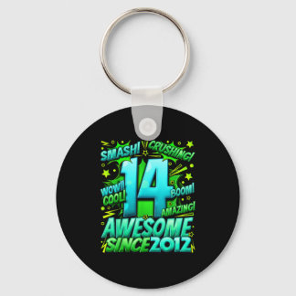 14 Year Old For Boys 14th Birthday Boy 14 Year Old Key Ring