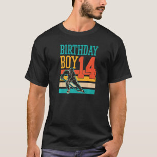14 Year Old Ice Hockey Themed 14th Birthday Party  T-Shirt