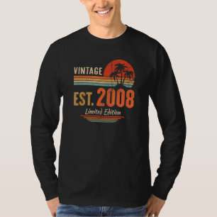 14 Year Old Vintage 2008 14th Birthday T-Shirt