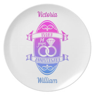  14  Year  Wedding  Anniversary  Gifts  Zazzle com au