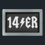14er belt buckle<br><div class="desc">14ers ROCK!!</div>