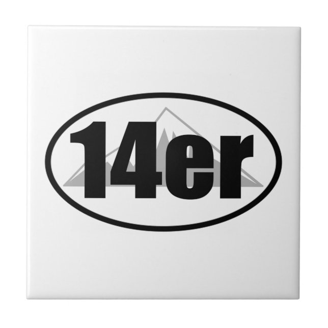 14er ceramic tile (Front)