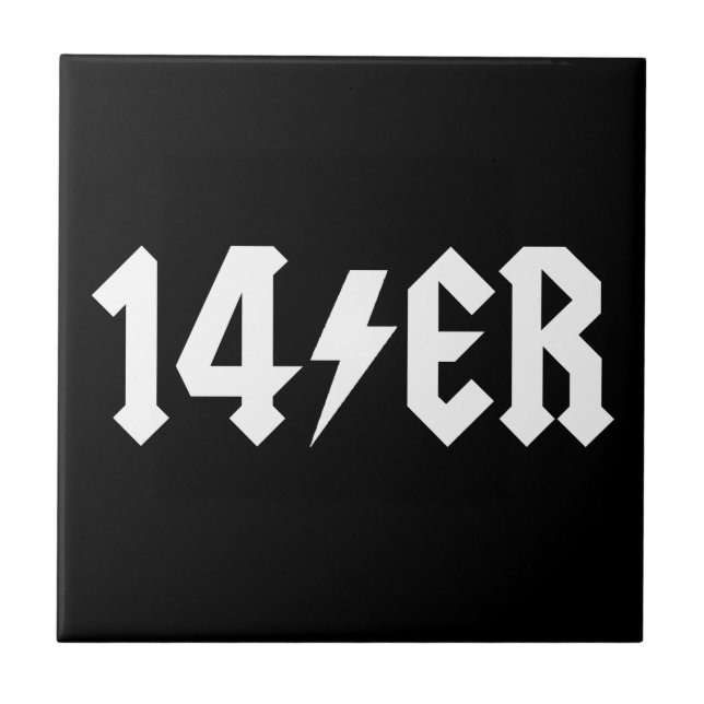 14er ceramic tile (Front)