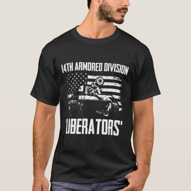14th Armoured Division Liberators T-Shirt (Front)