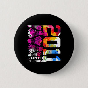 14th Birthday Badminton Limited Edition 2011 6 Cm Round Badge