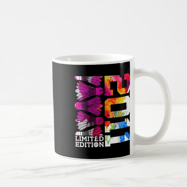 14th Birthday Badminton Limited Edition 2011  Coffee Mug (Right)