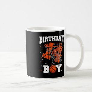 14th Birthday Basketball Kids Coffee Mug