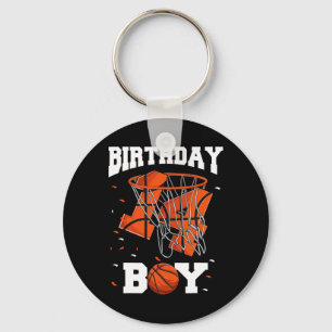 14th Birthday Bysketbyll Kids Key Ring