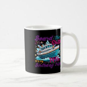 14th Birthday Cruise Vacation 14 Years Old Ship Lo Coffee Mug