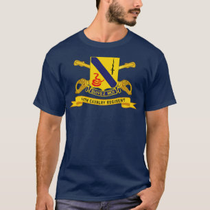 14th Cavalry Regiment w Br Ribbon T-Shirt
