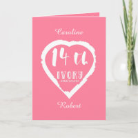 14th Wedding anniversary traditional ivory