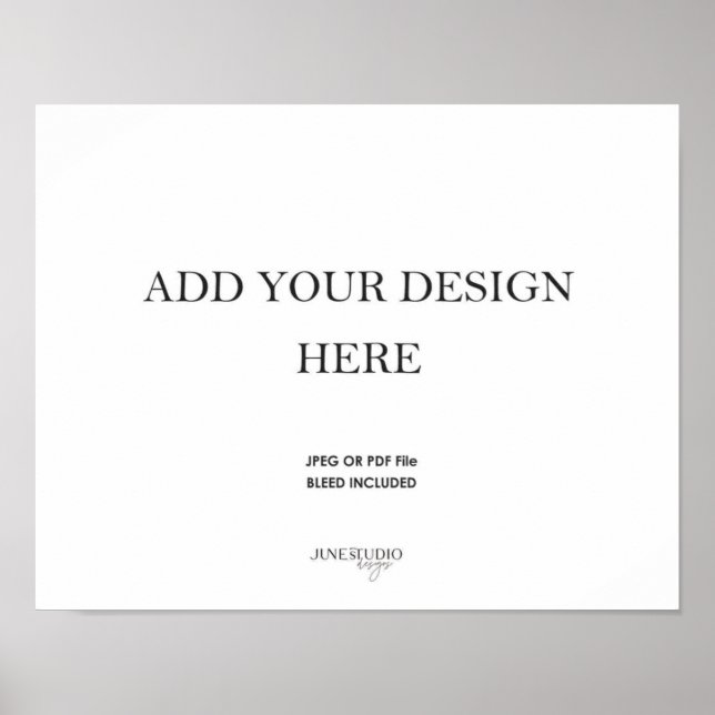 14x11" Landscape Poster Wall Art Printing  (Front)