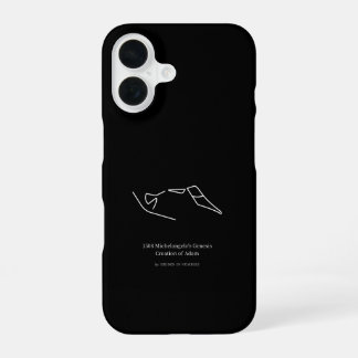 1508 Michelangelo's Creation of Adam Minimalist iPhone 16 Case