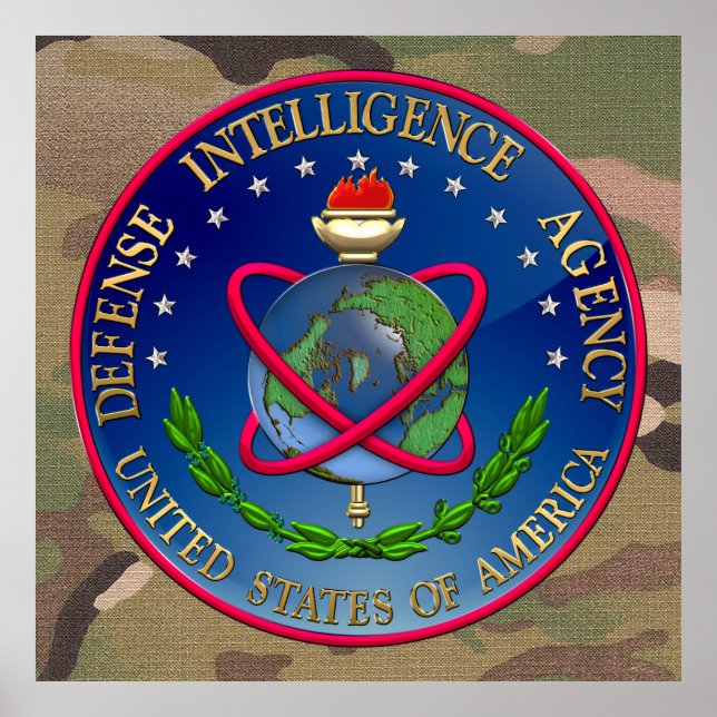 [150] Defence Intelligence Agency (DIA) Seal Poster (Front)