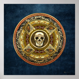 [150] Mictlantecuhtli – Aztec God of Death Poster