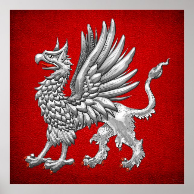[150] Sacred Silver Griffin Poster (Front)