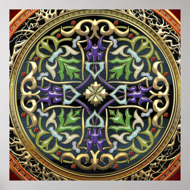 [150] Treasure Trove: Celtic Cross Poster (Front)