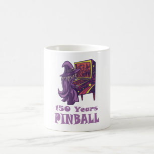 150 Years Pinball Wizard Arcade Birthday Coffee Mug