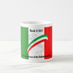 150th Anniversary of the Unification of Italy Coffee Mug