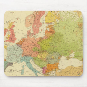 1516 European ethnographic Mouse Pad