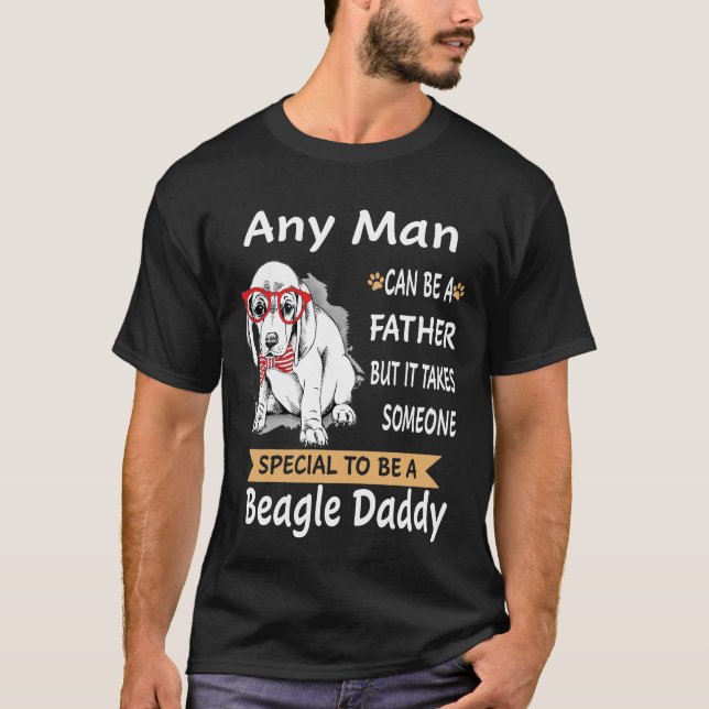 151 Any Man - Beagle Daddy T-Shirt (Front)