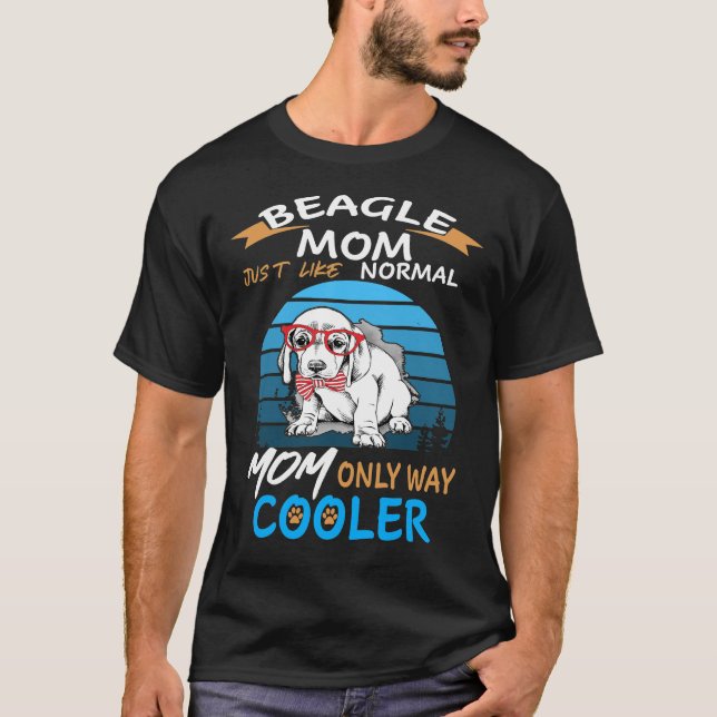 151 Beagle Mum Cooler T-Shirt (Front)