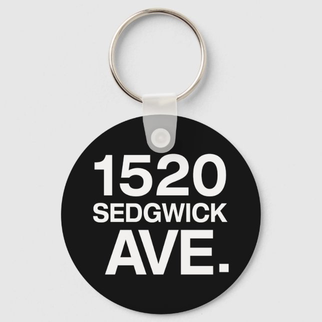 1520 SEDGWICK AVE. KEY RING (Front)