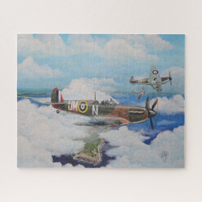 152 Hyderabad Squadron (Lets Head for Home)Puzzle Jigsaw Puzzle (Horizontal)