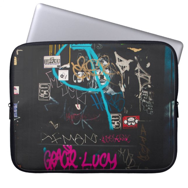 153 flat a-b laptop sleeve (Front)