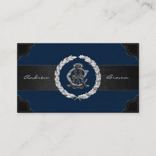 [154] AC & CA Monogram [Silver] Business Card