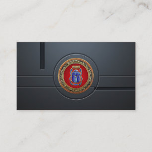 [154] Treasure Trove: Ancient Egyptian Scarab Business Card