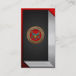 [154] Treasure Trove: Egyptian Falcon [3D] Business Card