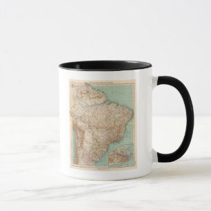 15556 Brazil, Bolivia, Paraguay, Guiana Mug