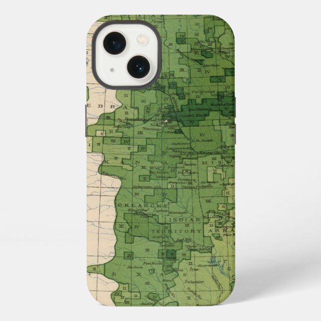155 Corn/acre iPhone Case (Back)