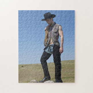 15605-RA Cowboy Jigsaw Puzzle