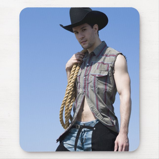 15608-RA Cowboy Mouse Pad (Front)
