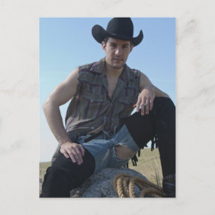 15631-RA Cowboy Postcard