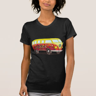 158463 CAUSES PEACEABLE SURF SUMMER car bus mobile T-Shirt