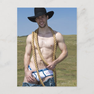15867-RA Cowboy Postcard