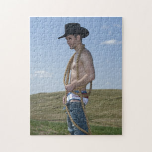 15876-RA Cowboy Jigsaw Puzzle