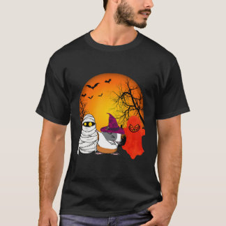 158 Guinea Pig Halloween Pumpkin T-Shirt