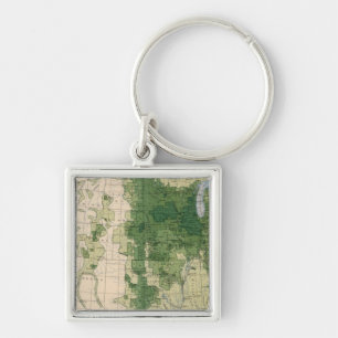 158 Oats/sq mile Key Ring